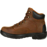 GEORGIA BOOT FLX POINT MEN'S WATERPROOF WORK BOOTS G6644 IN BROWN - TLW Shoes
