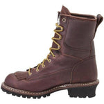 GEORGIA BOOT LOGGERS MEN'S WATERPROOF WORK BOOTS G7113 IN BROWN - TLW Shoes