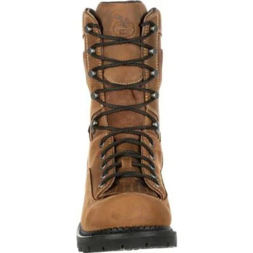 GEORGIA BOOT COMFORT CORE LOGGER MEN'S BOOTS GB00097 IN BROWN - TLW Shoes
