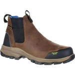GEORGIA BOOT BLUE COLLAR MEN'S WATERPROOF WORK ROMEO BOOTS GB00106 IN BROWN - TLW Shoes