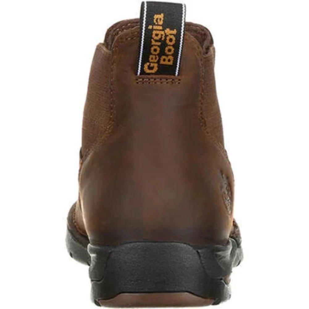 GEORGIA BOOT ATHENS MEN'S WATERPROOF WORK BOOTS GB00156 IN BROWN - TLW Shoes