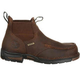 GEORGIA BOOT ATHENS MEN'S WATERPROOF WORK BOOTS GB00156 IN BROWN - TLW Shoes