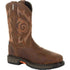 GEORGIA BOOT CARBO - TEC LT MEN'S WATERPROOF PULL ON WORK BOOTS GB00264 IN BROWN - TLW Shoes