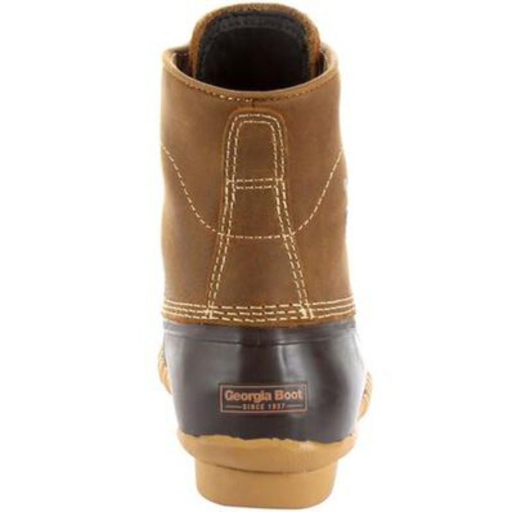 GEORGIA BOOT MARSHLAND UNISEX DUCK BOOTS GB00274 IN BROWN - TLW Shoes