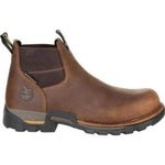 GEORGIA BOOT EAGLE ONE MEN'S WATERPROOF CHELSEA WORK BOOTS GB00315 IN BROWN - TLW Shoes