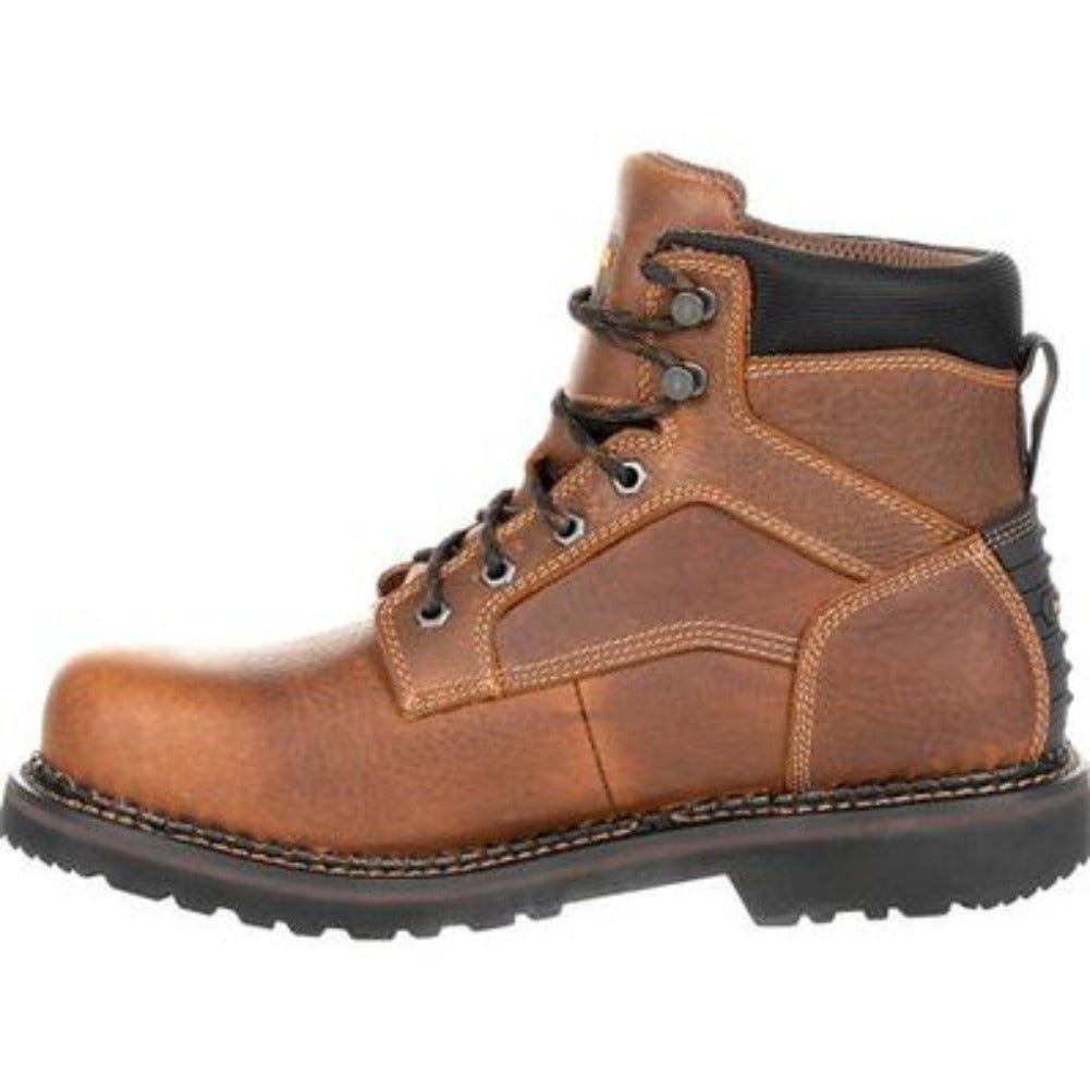 GEORGIA BOOT GIANT REVAMP MEN'S WATERPROOF WORK BOOTS GB00317 IN BROWN - TLW Shoes