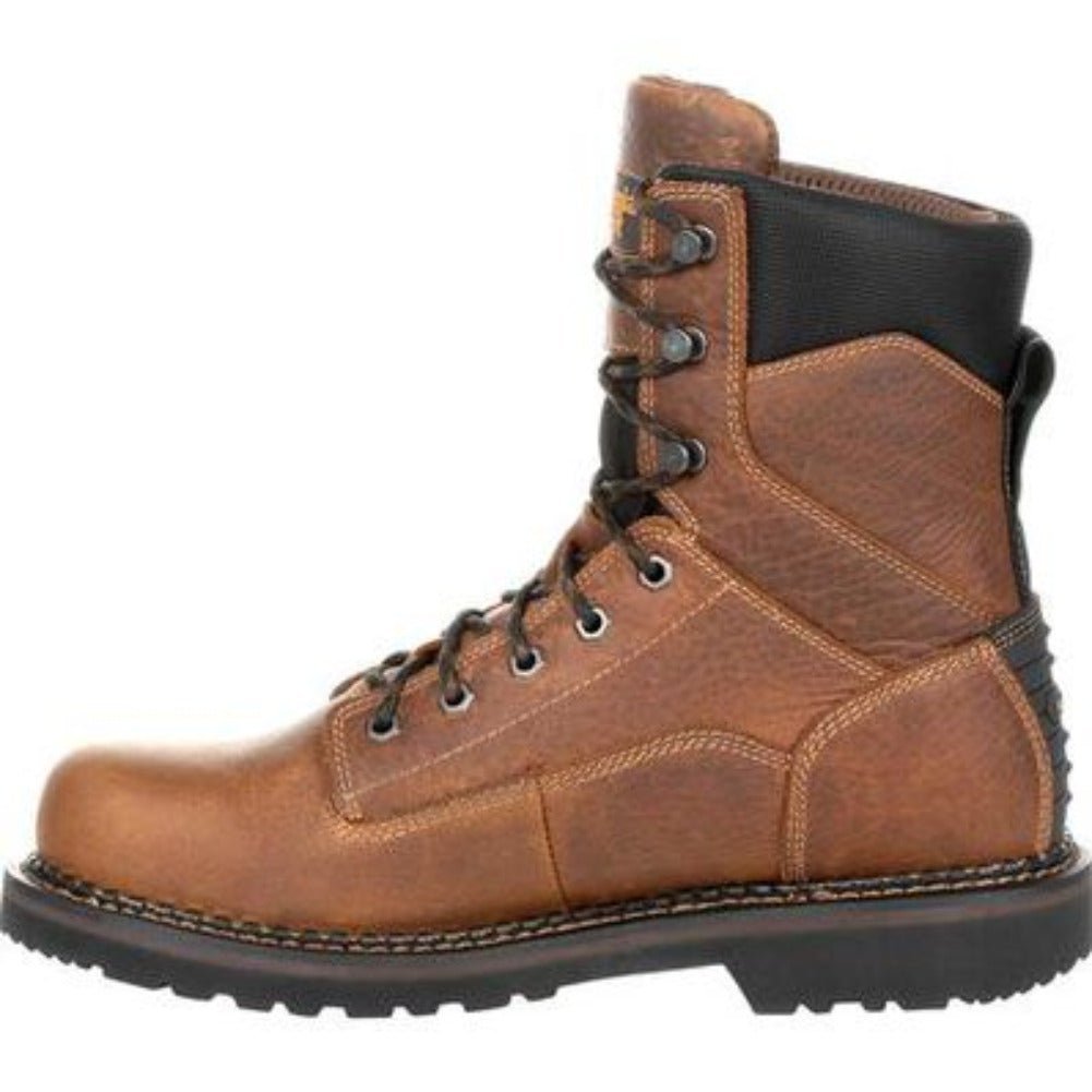 GEORGIA BOOT GIANT REVAMP MEN'S WATERPROOF WORK BOOTS GB00318 IN BROWN - TLW Shoes
