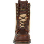 GEORGIA BOOT ATHENS MEN'S WATERPROOF SIDE - ZIP UPLAND BOOTS GB00354 IN BROWN - TLW Shoes