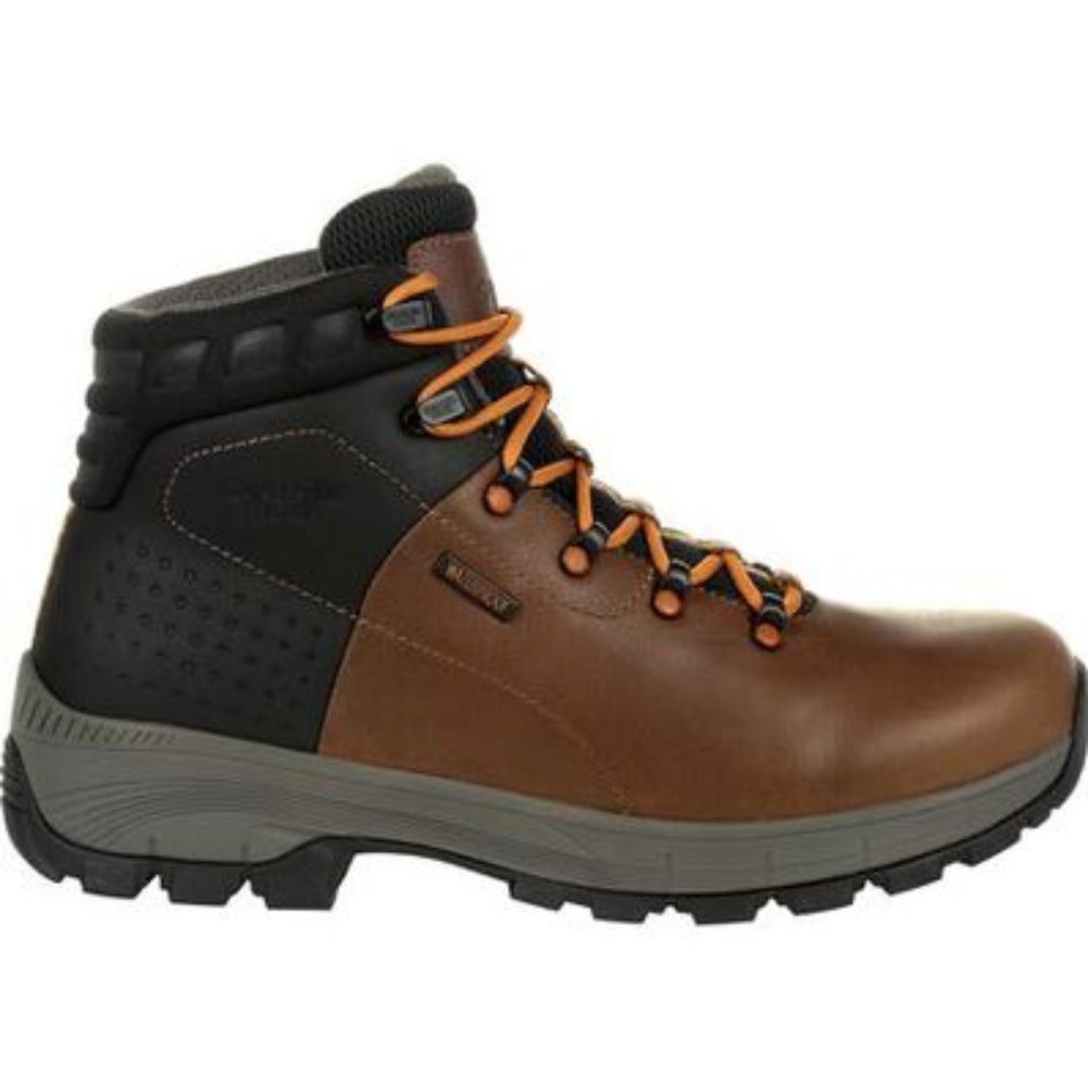 GEORGIA BOOT EAGLE TRAIL MEN'S WATERPROOF HIKER BOOTS GB00402 IN BROWN - TLW Shoes