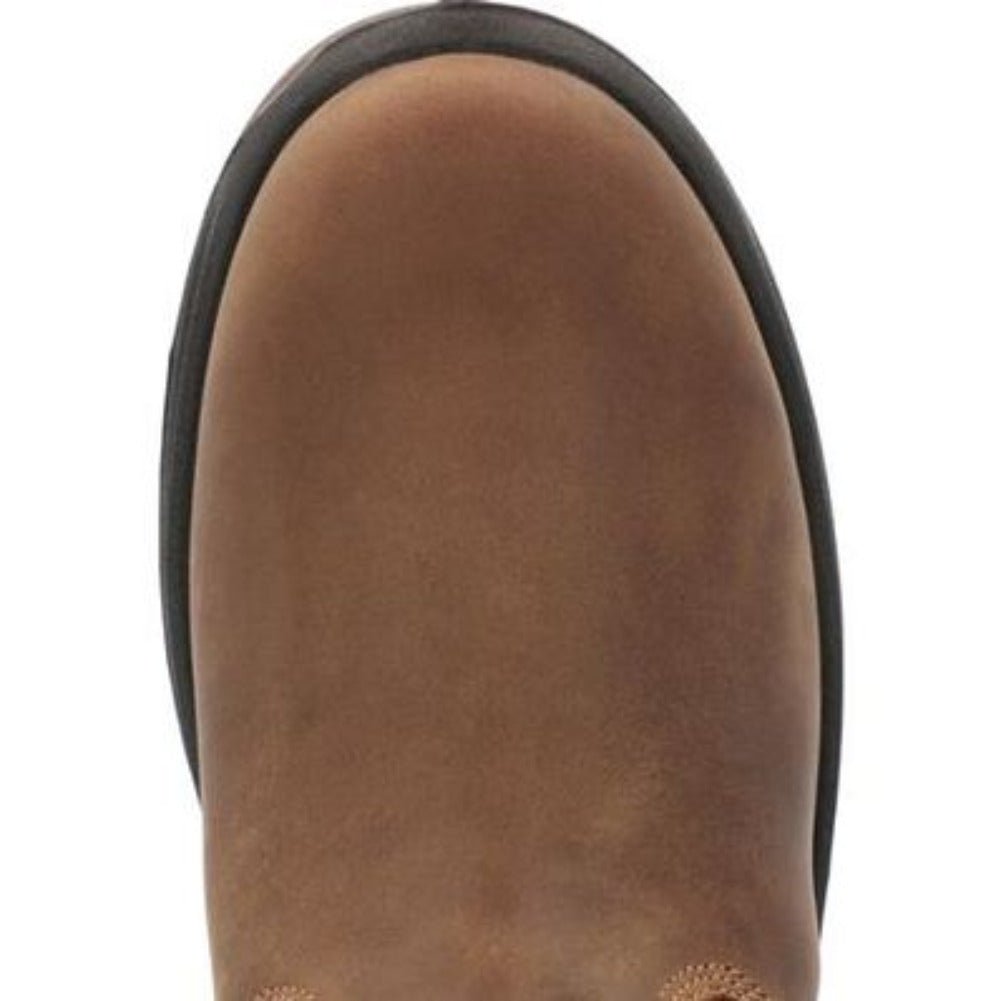 GEORGIA BOOT OT MEN'S PULL ON WORK BOOTS GB00523 IN BROWN - TLW Shoes