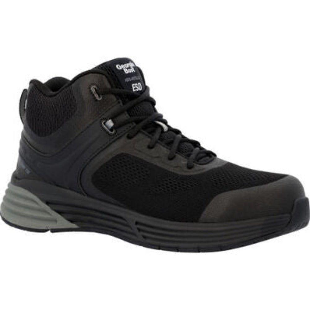 GEORGIA BOOT DURABLEND SPORT MEN'S ATHLETIC HI - TOP BOOTS GB00544 IN BLACK - TLW Shoes