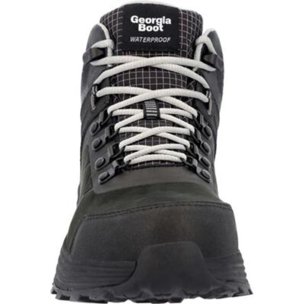 GEORGIA BOOT DURABLEND SPORT MEN'S WATERPROOF WORK BOOTS GB00595 IN BLACK - TLW Shoes