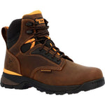 GEORGIA BOOT TBD MEN'S WATERPROOF WORK BOOTS GB00597 IN BROWN - TLW Shoes