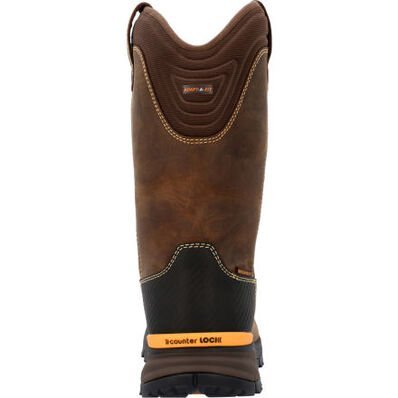 GEORGIA BOOT TBD MEN'S WELLINGTON PULL - ON BOOTS GB00598 IN BROWN - TLW Shoes