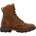 GEORGIA BOOT CARBO - TEC FLX MEN'S WATERPROOF LACER BOOTS GB00623 IN BROWN - TLW Shoes