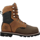 GEORGIA BOOT BRUTE MEN'S GUARD WATERPROOF WORK BOOTS GB00643 IN BROWN - TLW Shoes
