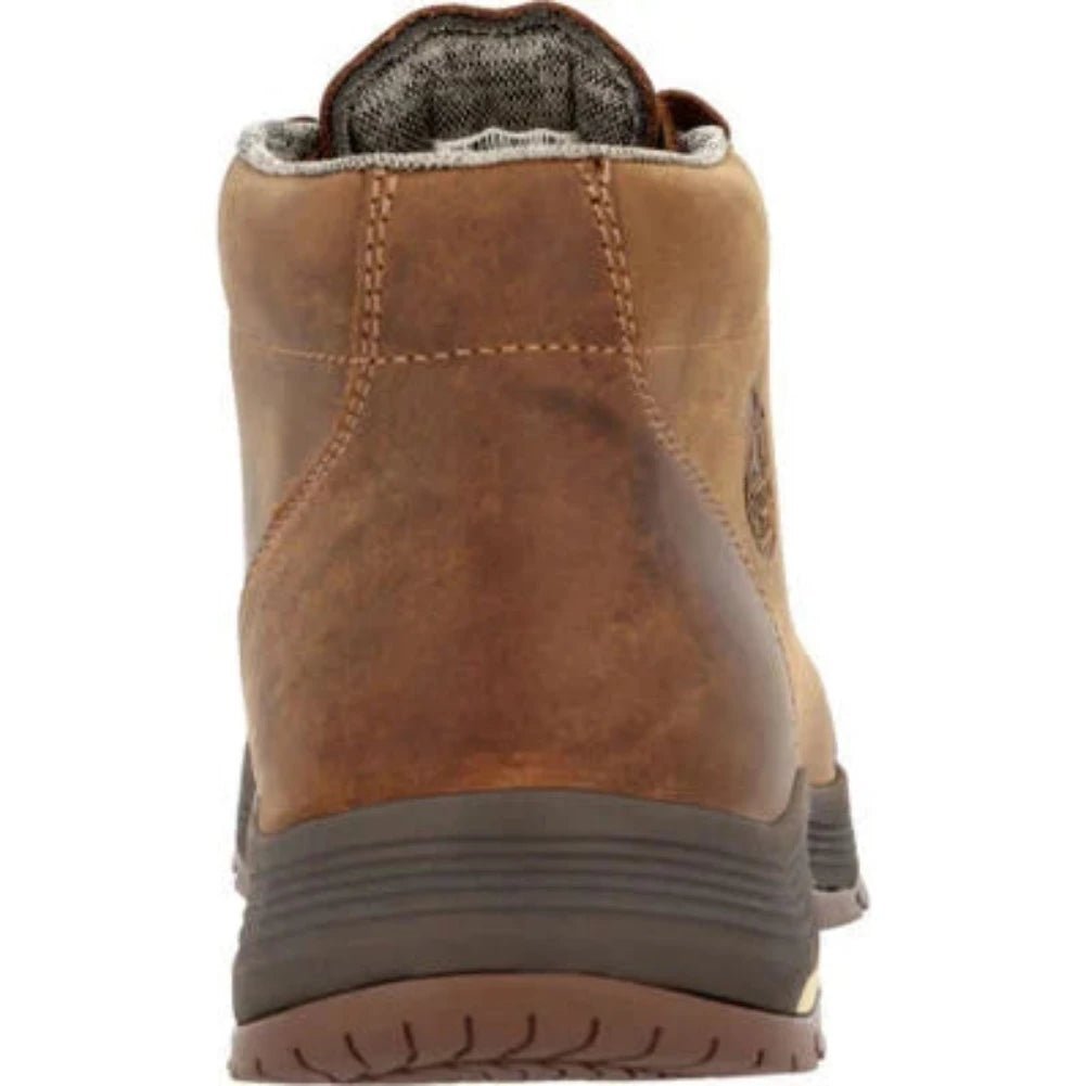 GEORGIA BOOT ATHENS SUPERLYTE MEN'S WATERPROOF WALLABE BOOTS GB00646 IN BROWN - TLW Shoes