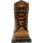 GEORGIA BOOT CARBO - TEC FLX MEN'S WATERPROOF LACER BOOTS GB00650 IN BROWN - TLW Shoes