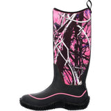 MUCK HALE WOMEN'S TALL BOOTS HAWMSMG IN PINK BLACK - TLW Shoes