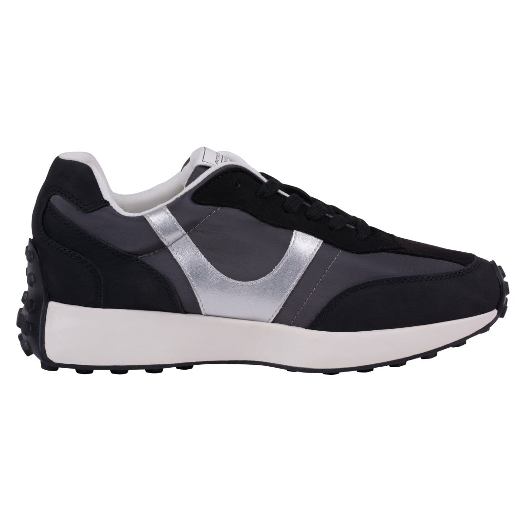 Women's Howell Black Lace - Up Sneakers - TLW Shoes