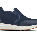 CALTO - J1435 - 3.3 Inches Taller (Dark Blue) - Casual Chunky Sole Sneaker Loafers - TLW Shoes