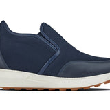 CALTO - J1435 - 3.3 Inches Taller (Dark Blue) - Casual Chunky Sole Sneaker Loafers - TLW Shoes