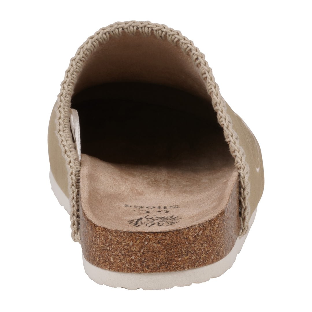 Women's Jamie Natural Slide Footbed Clogs - #TLW Shoes