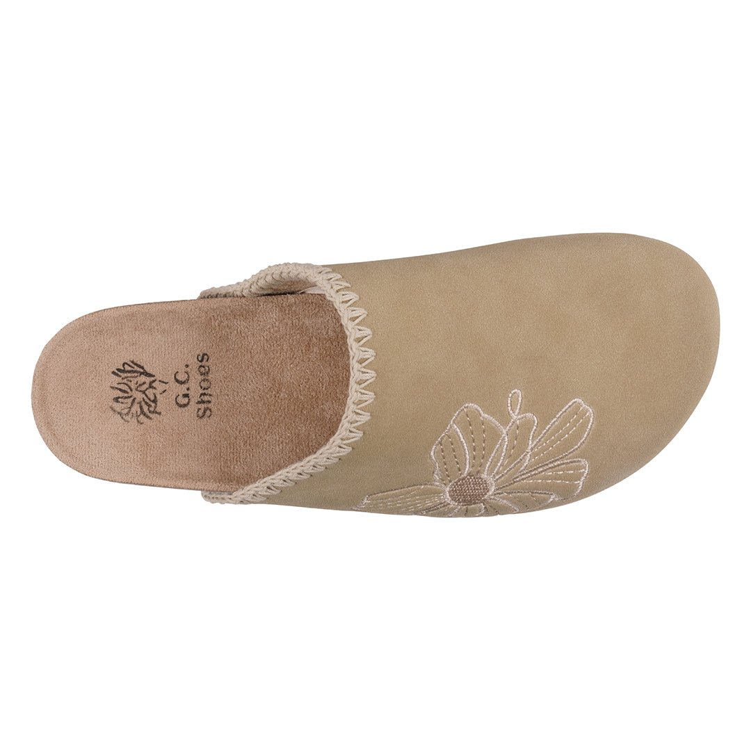 Women's Jamie Natural Slide Footbed Clogs - #TLW Shoes