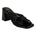 Josie Black Strappy Heeled Sandals - TLW Shoes