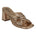 Josie Bronze Strappy Heeled Sandals - TLW Shoes