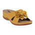 Women's Joy Yellow Flower Flat Sandals - TLW Shoes