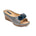 Women's Juliet Pewter Wedge Sandals - TLW Shoes
