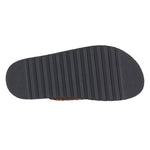 Women's Juno Camel Slide Footbed Sandals - TLW Shoes