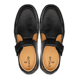 CALTO - K0751 - 2.8 Inches Taller (Black) - Lightweight Casual Fisherman Sandal - TLW Shoes