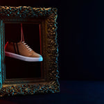 CALTO - K1551 - 2.8 Inches Taller (Nubuck Tan) - Lace Up Casual Sneakers - TLW Shoes