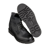 CALTO - K83116 - 3.2 Inches Taller (Dark Blue) - Casual Boots - TLW Shoes