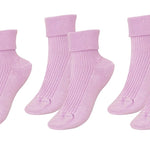 tittimitti® 100% Organic Combed Cotton Luxury Women's Socks 3 - Pack. Made in Italy. - TLW Shoes