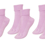 tittimitti® 100% Organic Combed Cotton Luxury Women's Socks 3 - Pack. Made in Italy. - TLW Shoes
