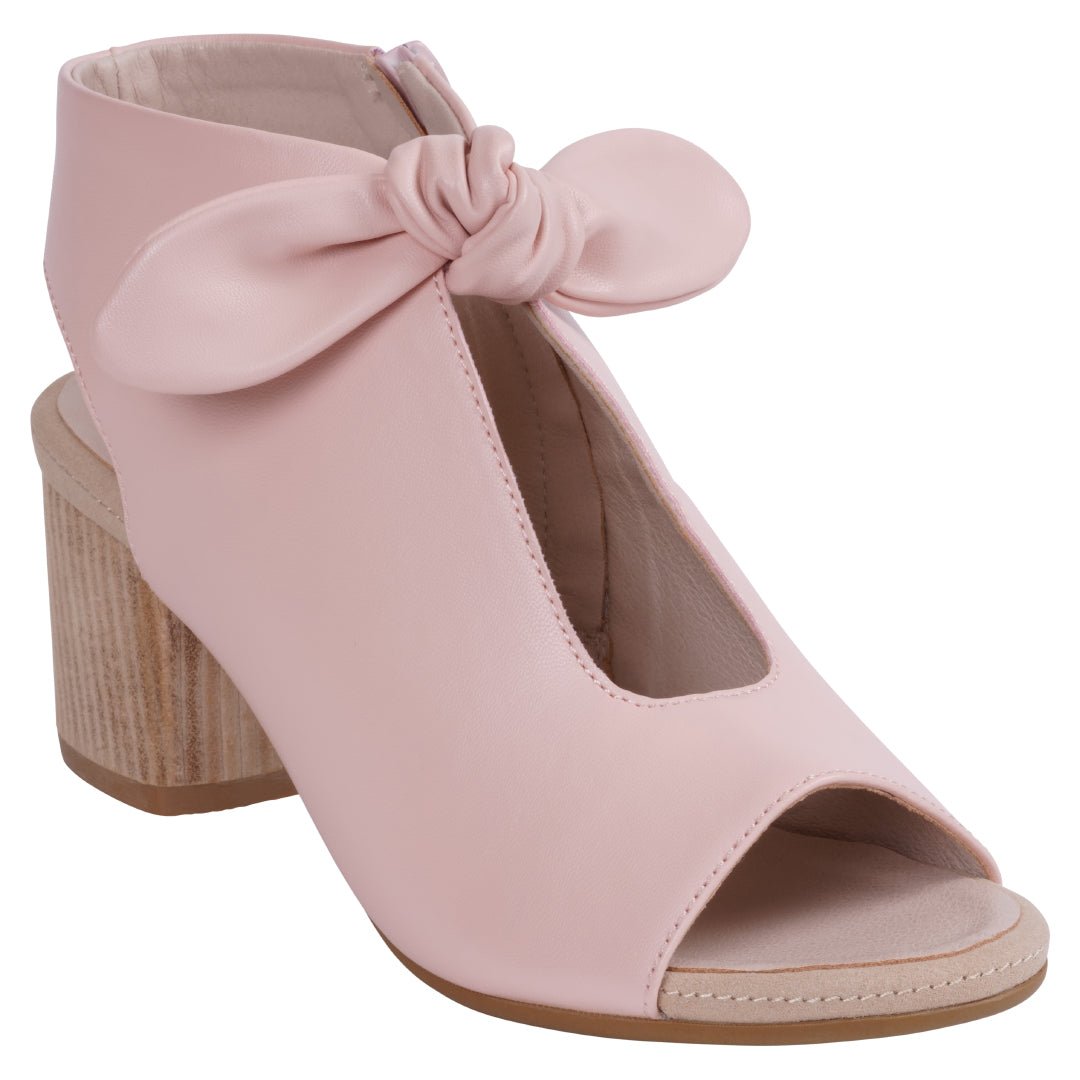 Women's Kimora Pink Heeled Sandals - TLW Shoes
