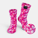 Kids' Nonskid Fleece Socks - Kaleidoscope - TLW Shoes