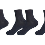tittimitti® 100% Organic Combed Cotton Luxury Men's Socks. 3 Pairs. Made in Italy. - TLW Shoes