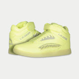 LA Gear Women’s Flame Hightop | Neon Yellow Glow - TLW Shoes