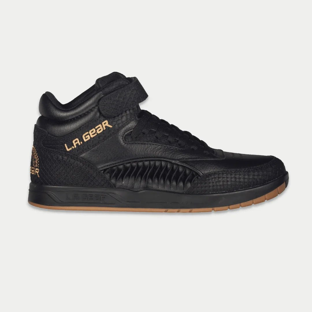 LA Gear Men's Flame Retro Hightop | Black - TLW Shoes