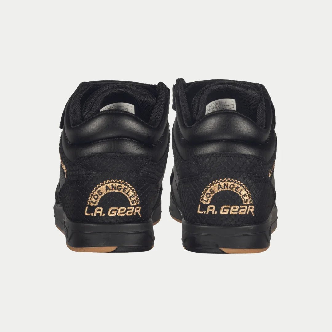 LA Gear Men's Flame Retro Hightop | Black - TLW Shoes