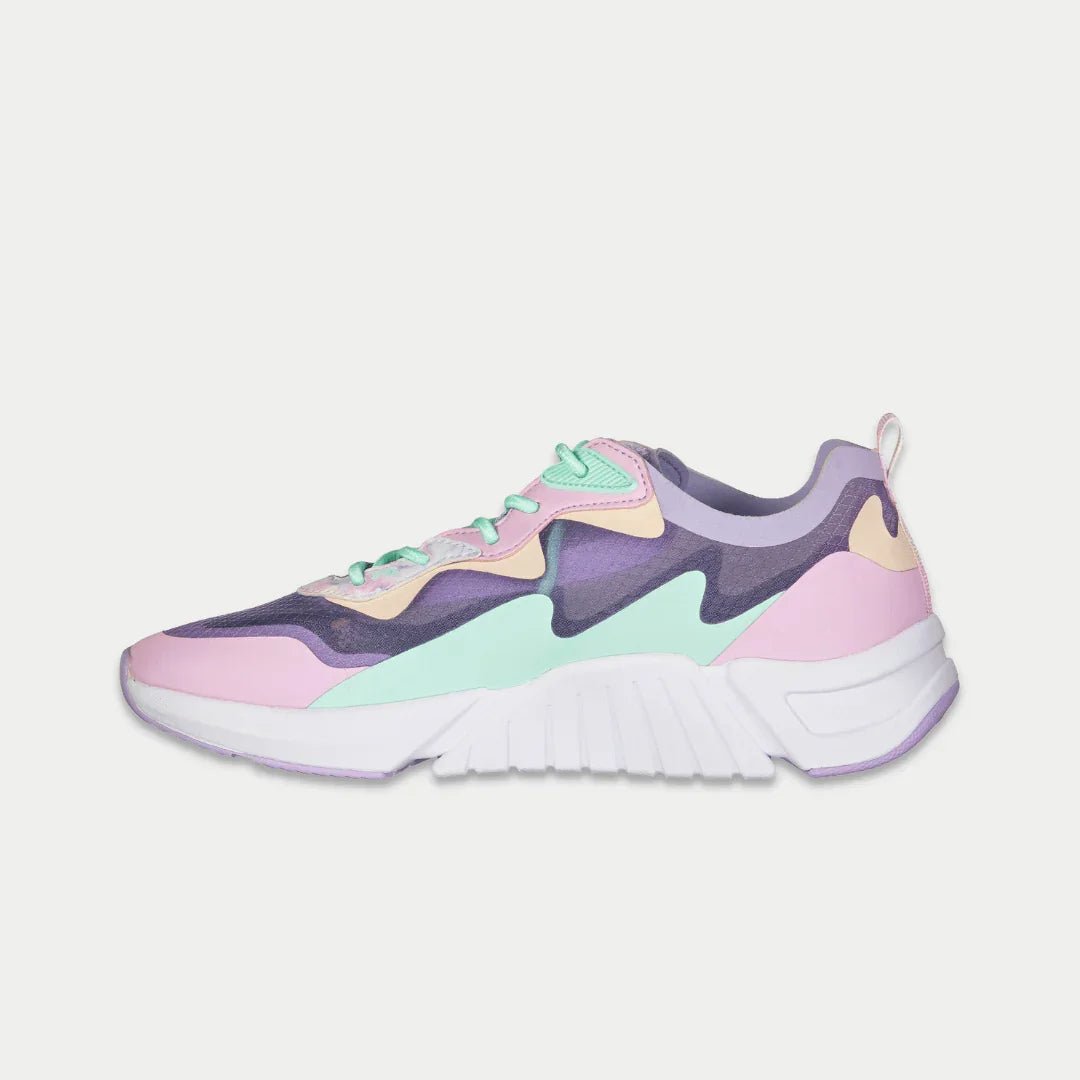 LA Gear Women's Mid - City Lowtop | Lavender x Pink - TLW Shoes