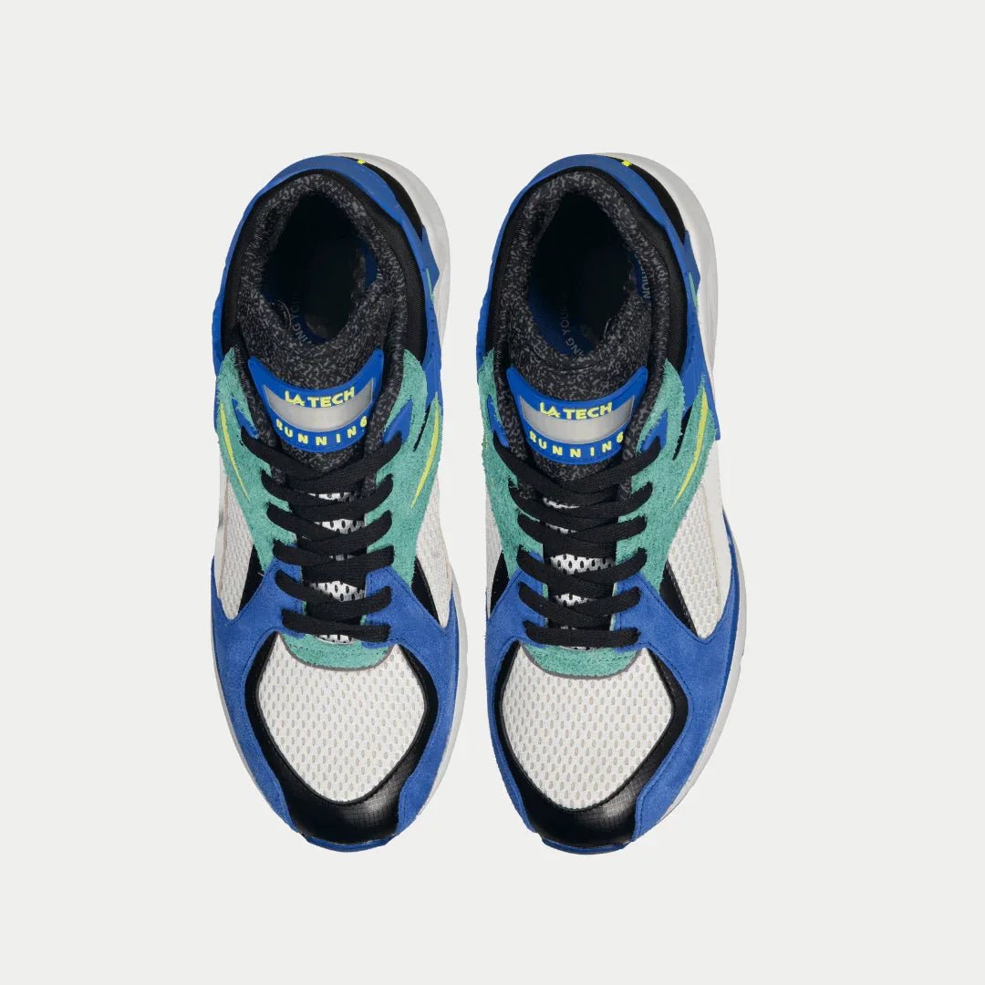 LA Gear Men's Catapult Light - Up Lowtop | Blue x Green - TLW Shoes