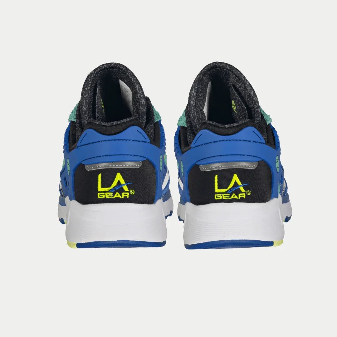 LA Gear Men's Catapult Light - Up Lowtop | Blue x Green - TLW Shoes