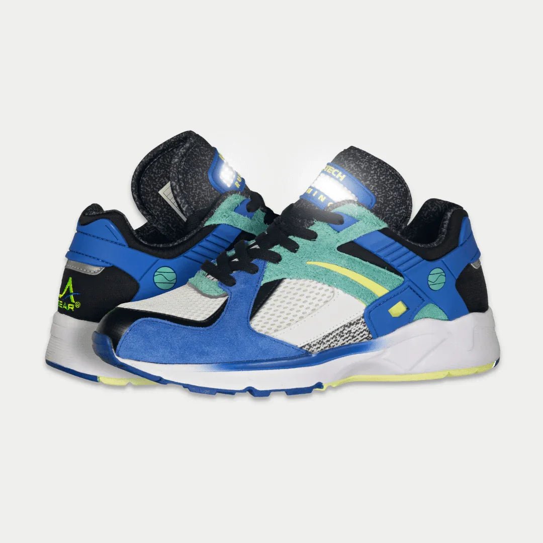 LA Gear Men's Catapult Light - Up Lowtop | Blue x Green - TLW Shoes
