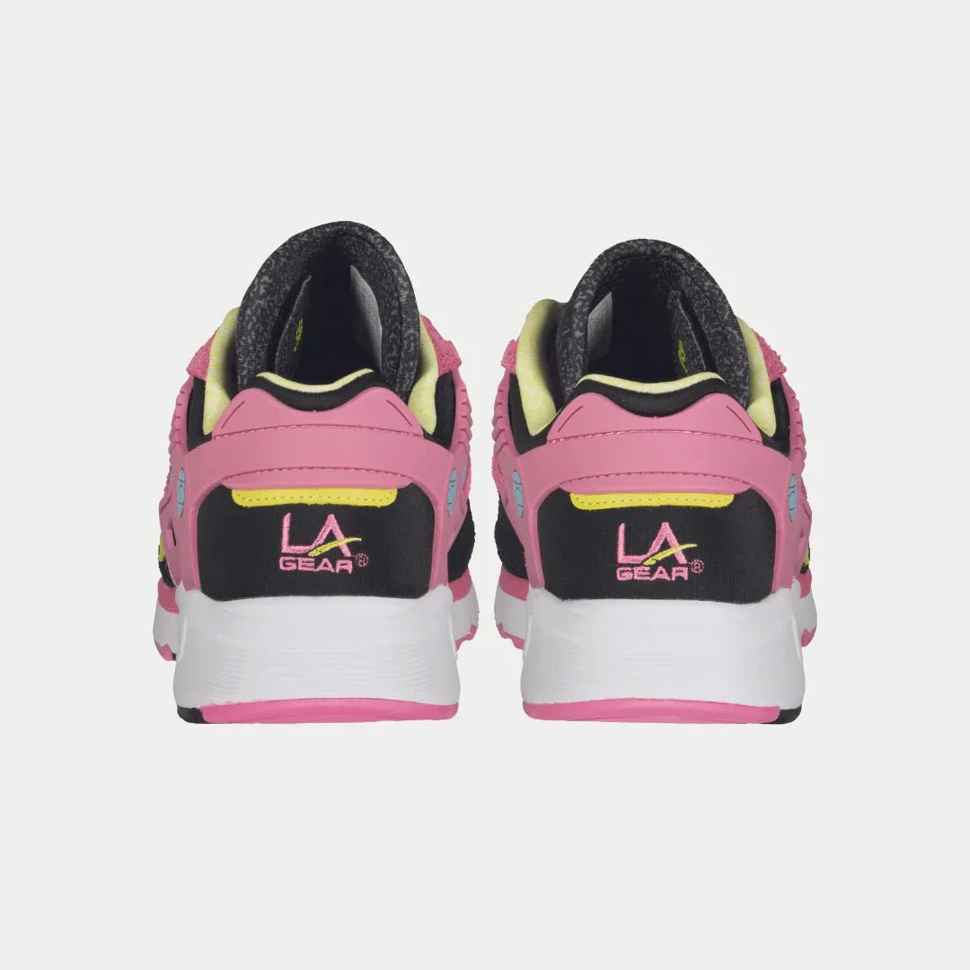 LA Gear Women's Catapult Light - Up Lowtop | Black x Pink - TLW Shoes