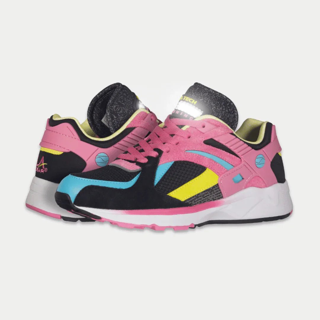 LA Gear Women's Catapult Light - Up Lowtop | Black x Pink - TLW Shoes
